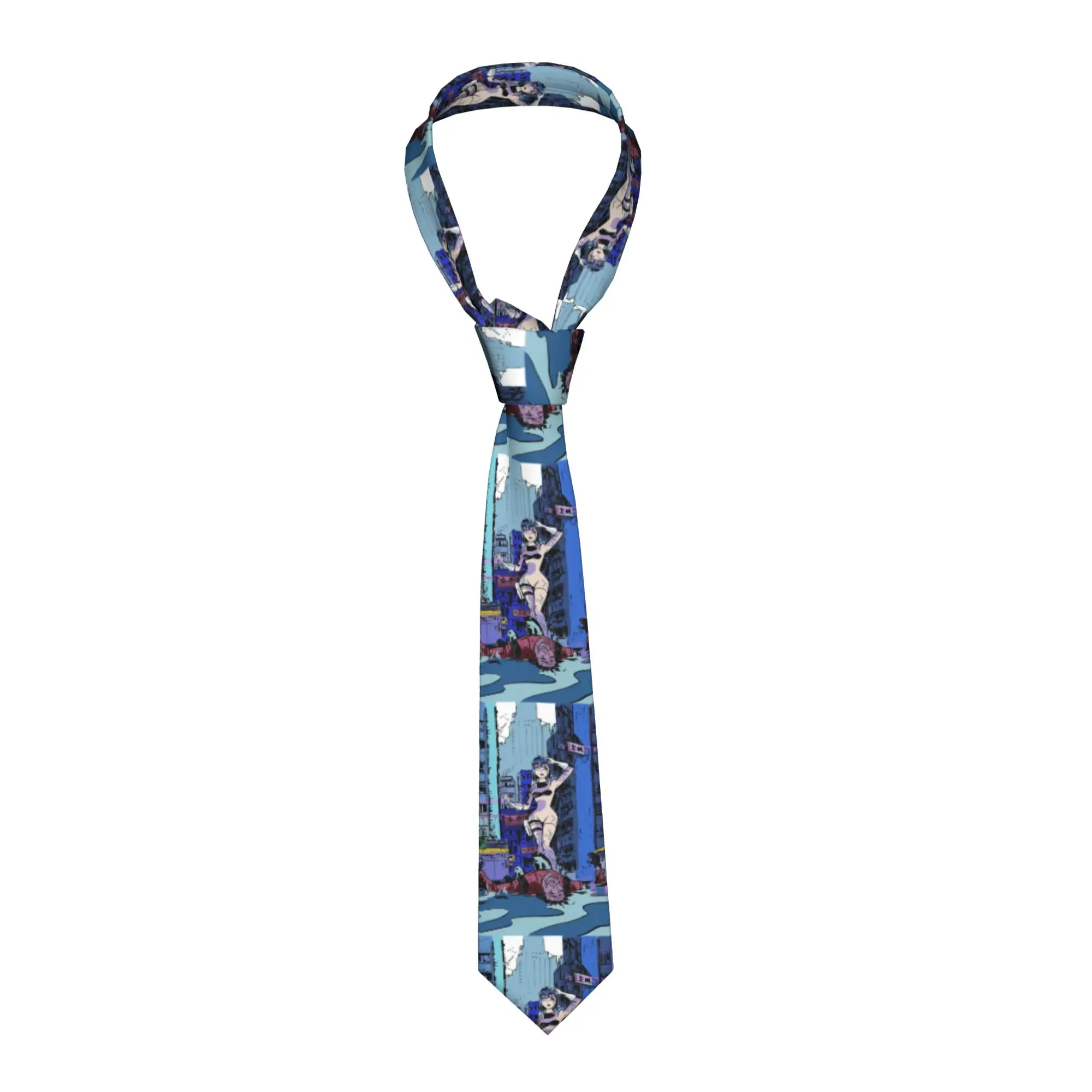 

Custom Mens Ghost In The Shell Neck Ties Anime Fashion Tie For Business