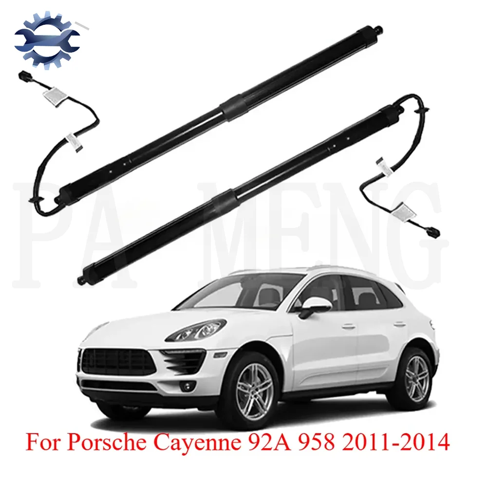 Nouveau 2 pièces vérin à gaz de hayon électrique pour Porsche Cayenne 92A 958 11-2014 95851285104   3.0 Diesel 4.8 4.2 S Diesel 3.6 4.8 Turbo