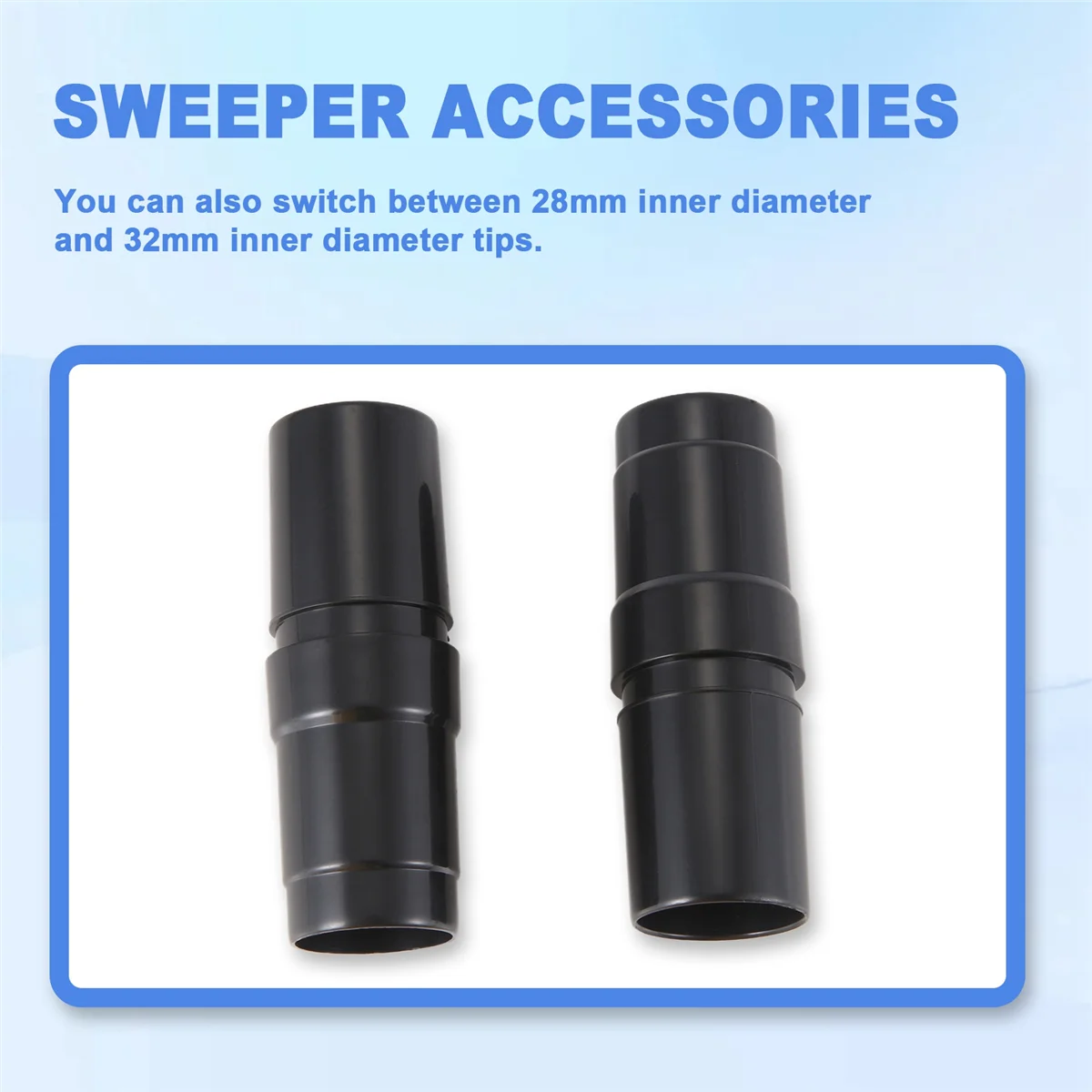 Abls 2 peças de acessórios para aspirador de pó, versão japonesa 32mm, acoplamento de mangueira, conector de tubo de conversão de mangueira de vácuo