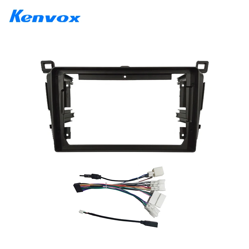 

Car Radio Fascia Installation Panel For Toyota RAV4 RHD 2013 2018 Android 9 Inch 2 Din Stereo Mounting Bezel Faceplate Frame Kit