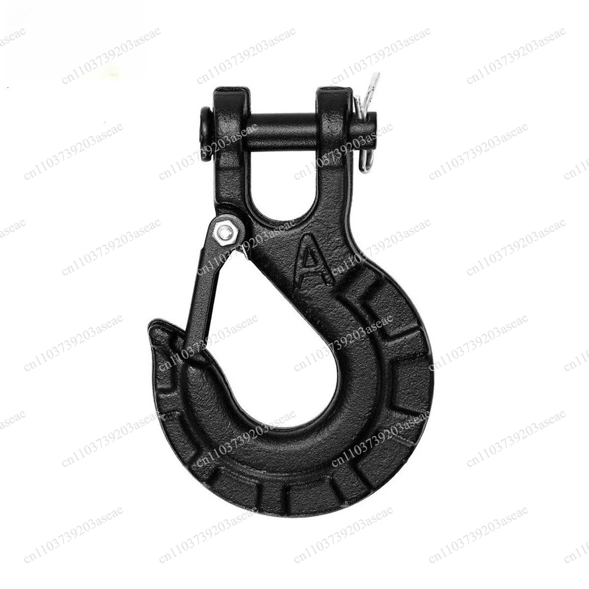 SUV Trailer Accessories Winch Hook 5/16 Frosted Black, Hook