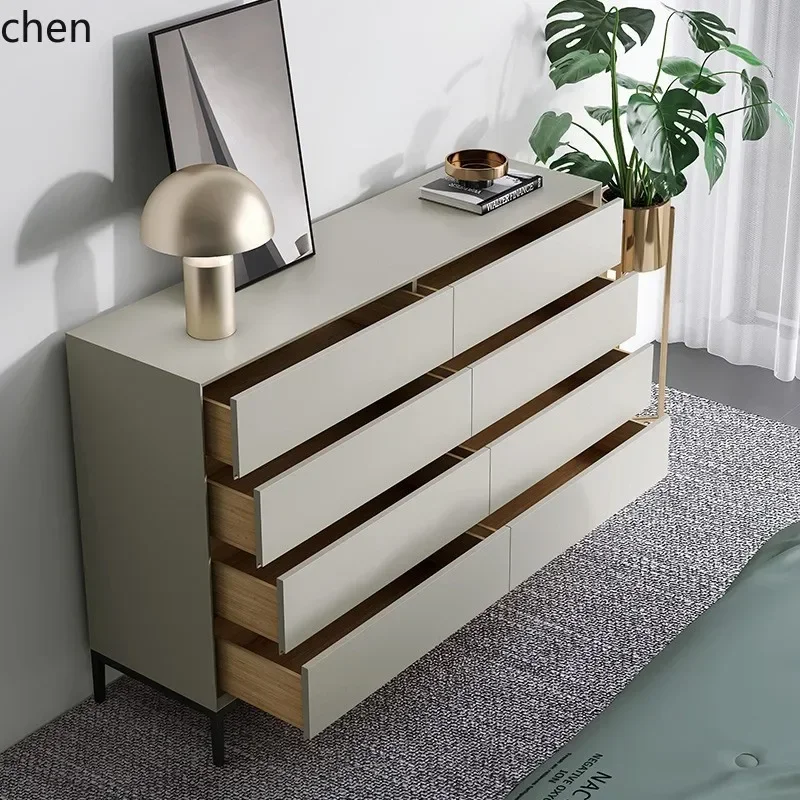 DSA Modern Living Room Solid Wood Sideboard Bedroom Bedside Storage Drawer Cabinet