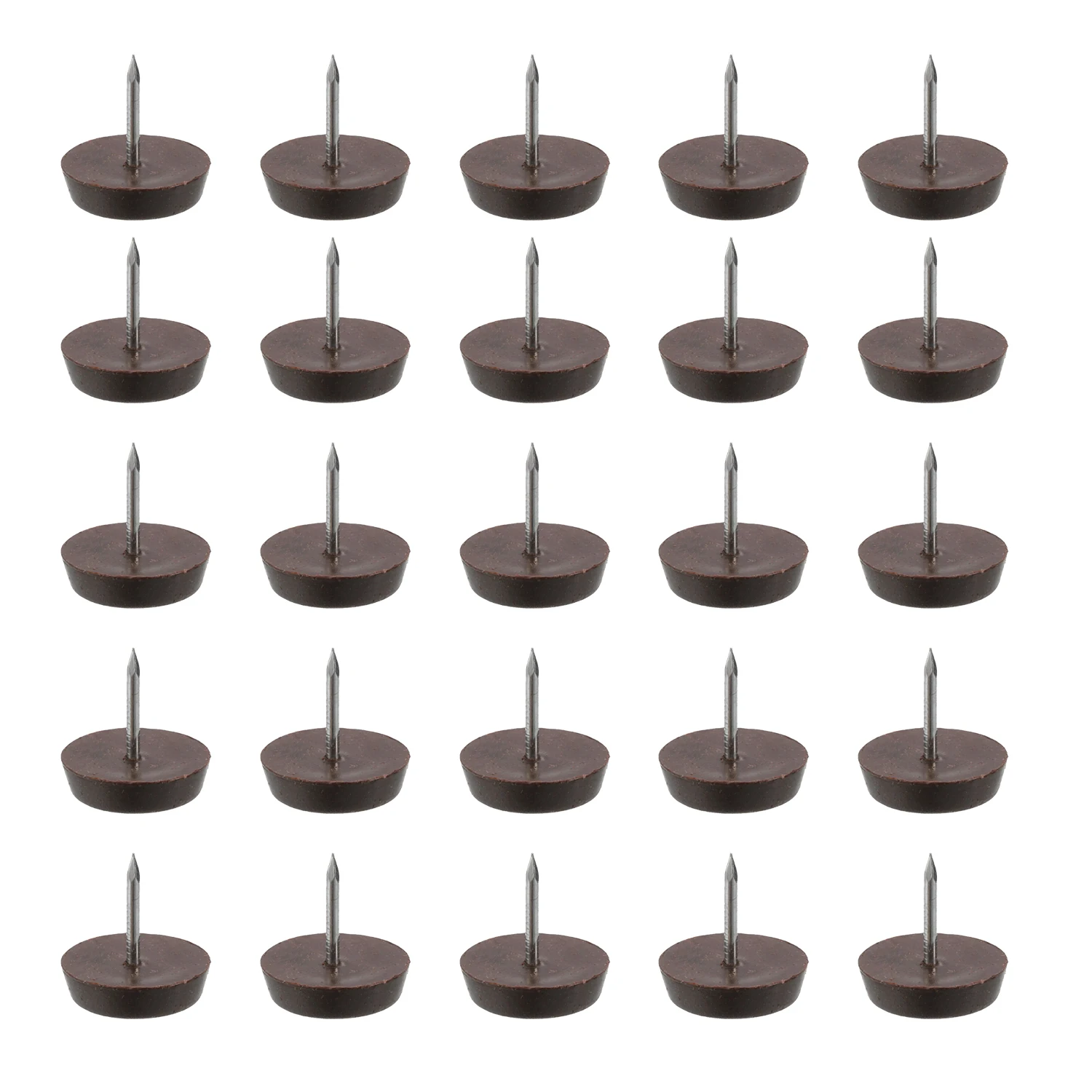 25Pcs Furniture Sliders Furniture Gliders Floor Protector Slider Pads Chair Leg Movers for Hardwood Floors Carpet Table Sofa