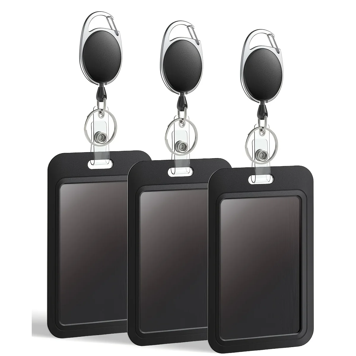 1 set of extendable keychain hanging tag set, portable hanging tag keychain