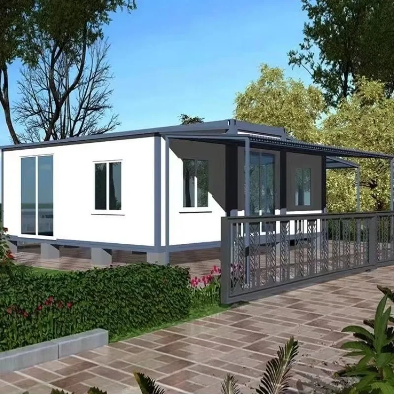 Expandable Double-Wing Container Tiny House: Innovative and Spacious Living Solution for Modern Homes