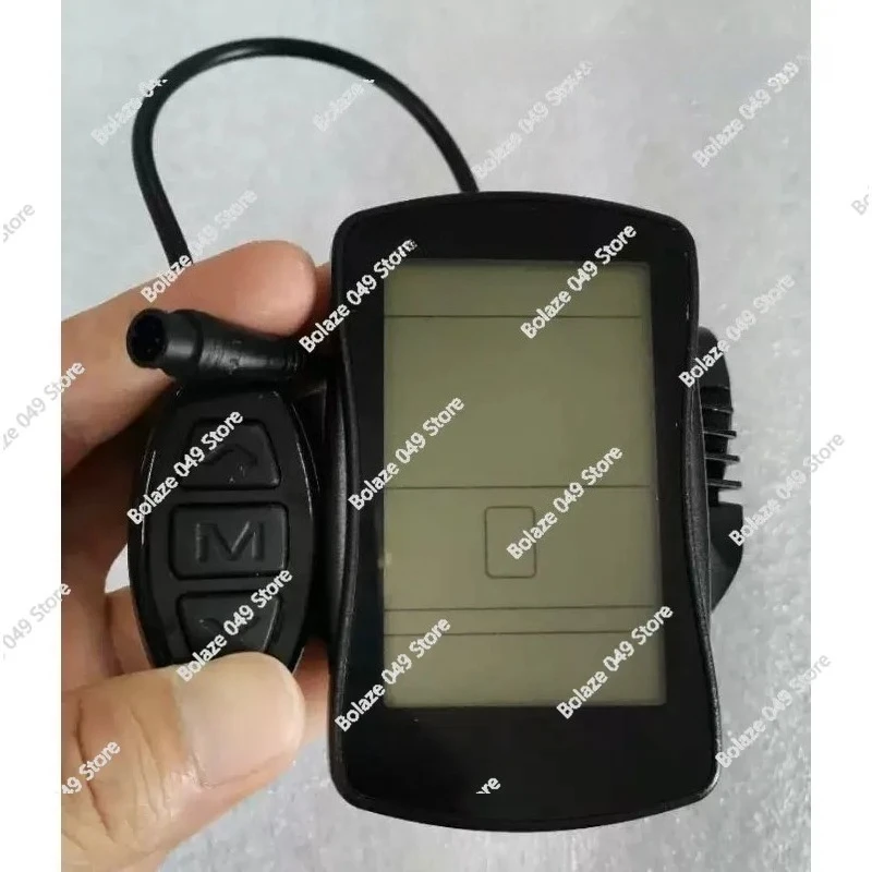 Electric Bike LCD Display, S700 36V 48V Universal Lithium E-bike Speedometer Dashboard Meter