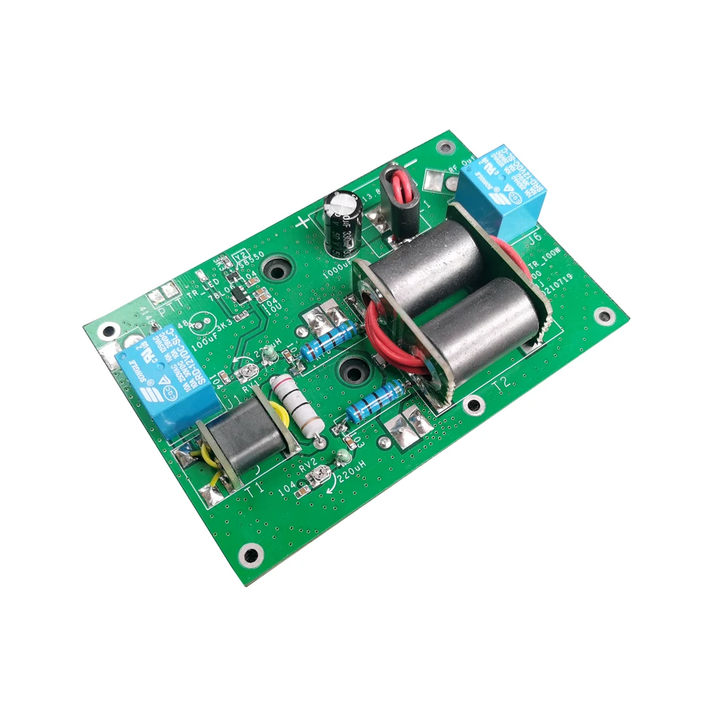 120W 7-14M Linear RF Power Amplifier Automatic Transceiver Switch High Frequency Amateur Radio Short wave RFID SSB AM CW HF Ham