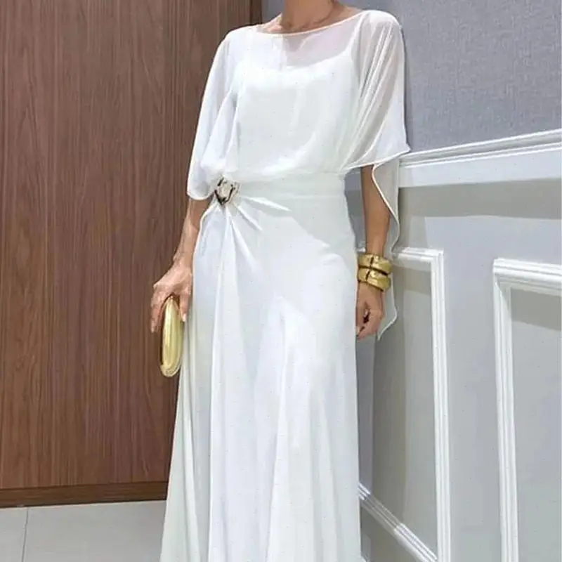 Pant Set Women 3 Piece Sets Sling Tops Wide Leg Long Pants Mesh Overshirt High Slit Elegant Y2k Streetwear Work Casual Summer