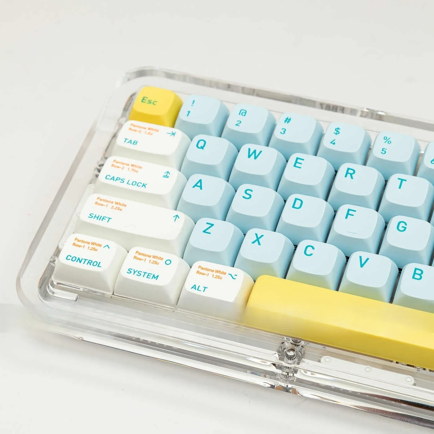 

PBT Keycap 134 Keys Shallow Dream Keycaps Thermal sublimation XDA Profile Keycaps For Mx Switch K75 61/68/84/87/980 Keyboard