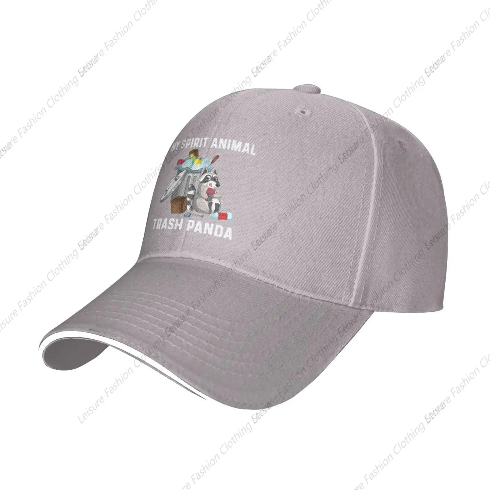 My Spirit Animals Trash Panda Hat for Men Baseball Cap with Design Hats