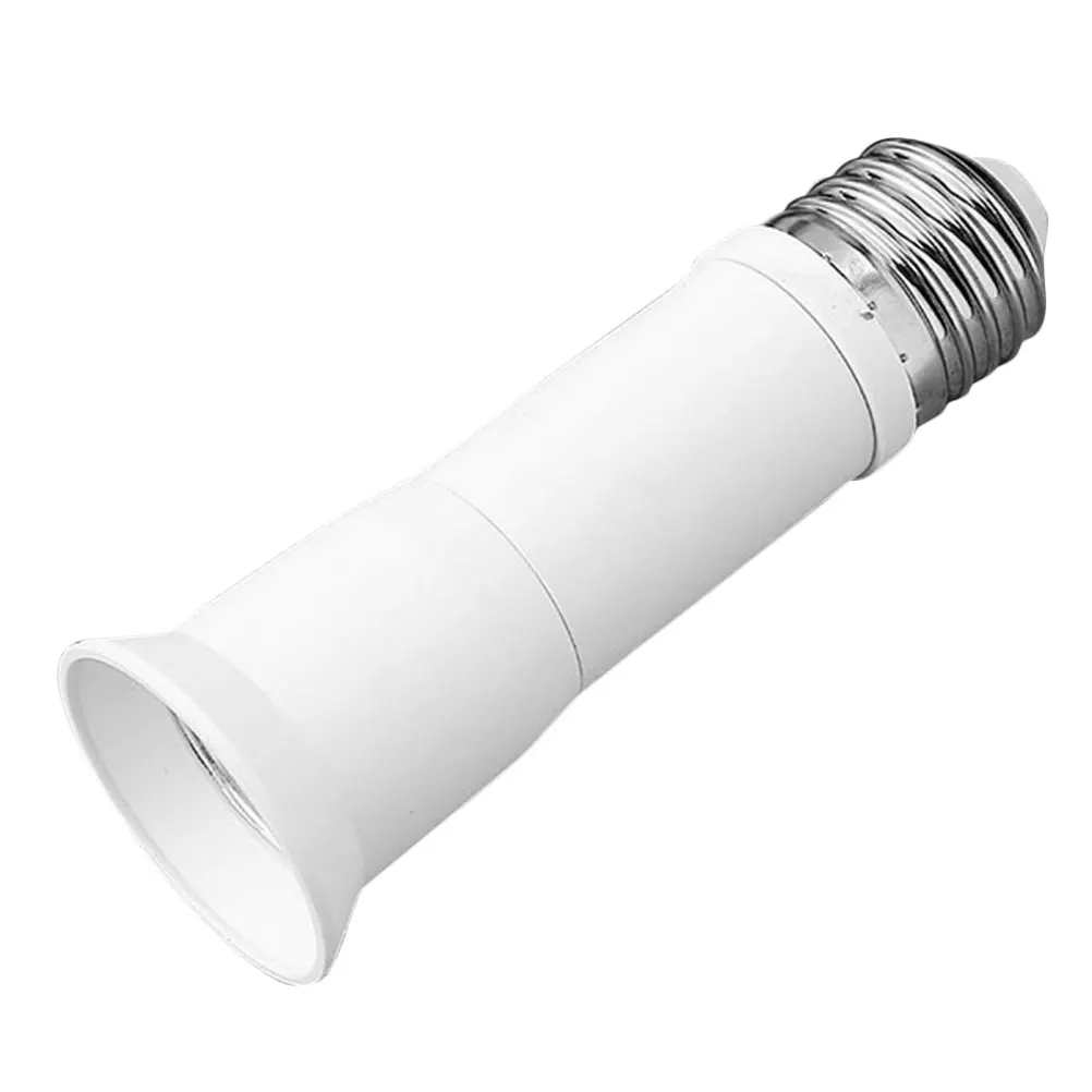 Adjustable E27 Light Socket Extender Adapter Home Lamp Holder Converter Durable Outdoor Extension Plug Connector Bulb Holder