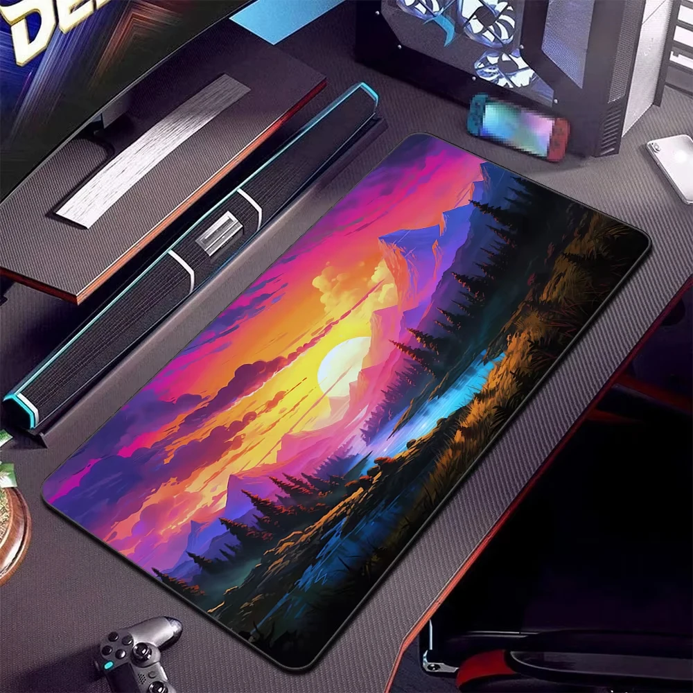 

High-end rubber anti-slip mouse pad gaming office learning precision control comfortable durable extended large table floor mats