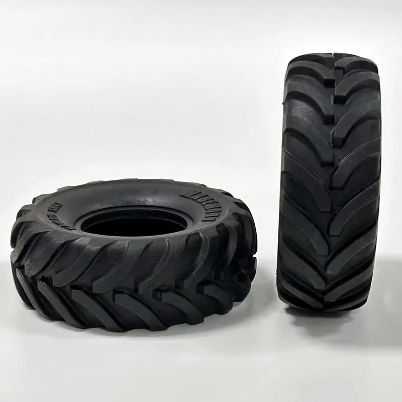 1:14th Scale RC Truck 1pcs 110mm Simulation Herringbone Pattern Tires No Liner for SCANIA Tamiya 770S R620 for VOLVO Model Car