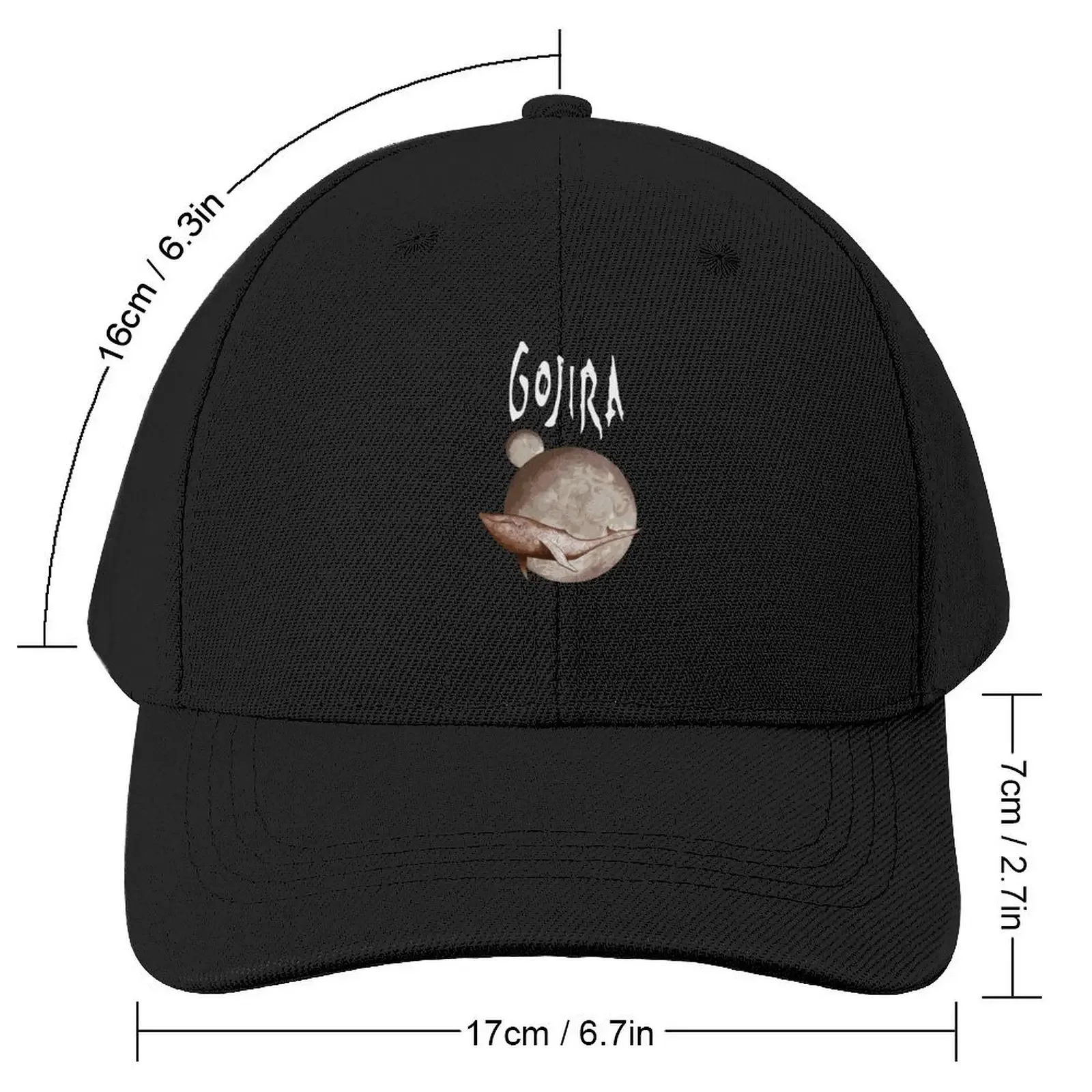 Gojira From Mars to Sirius Baseball Cap Sunscreen hiking hat tea Hat For Man Women's