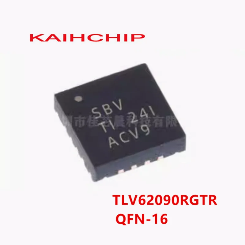 10PCS TLV62090RGTR marking SBV QFN-16 TLV62090RGTT TLV62090 IC REG BUCK ADJ 3A 16V