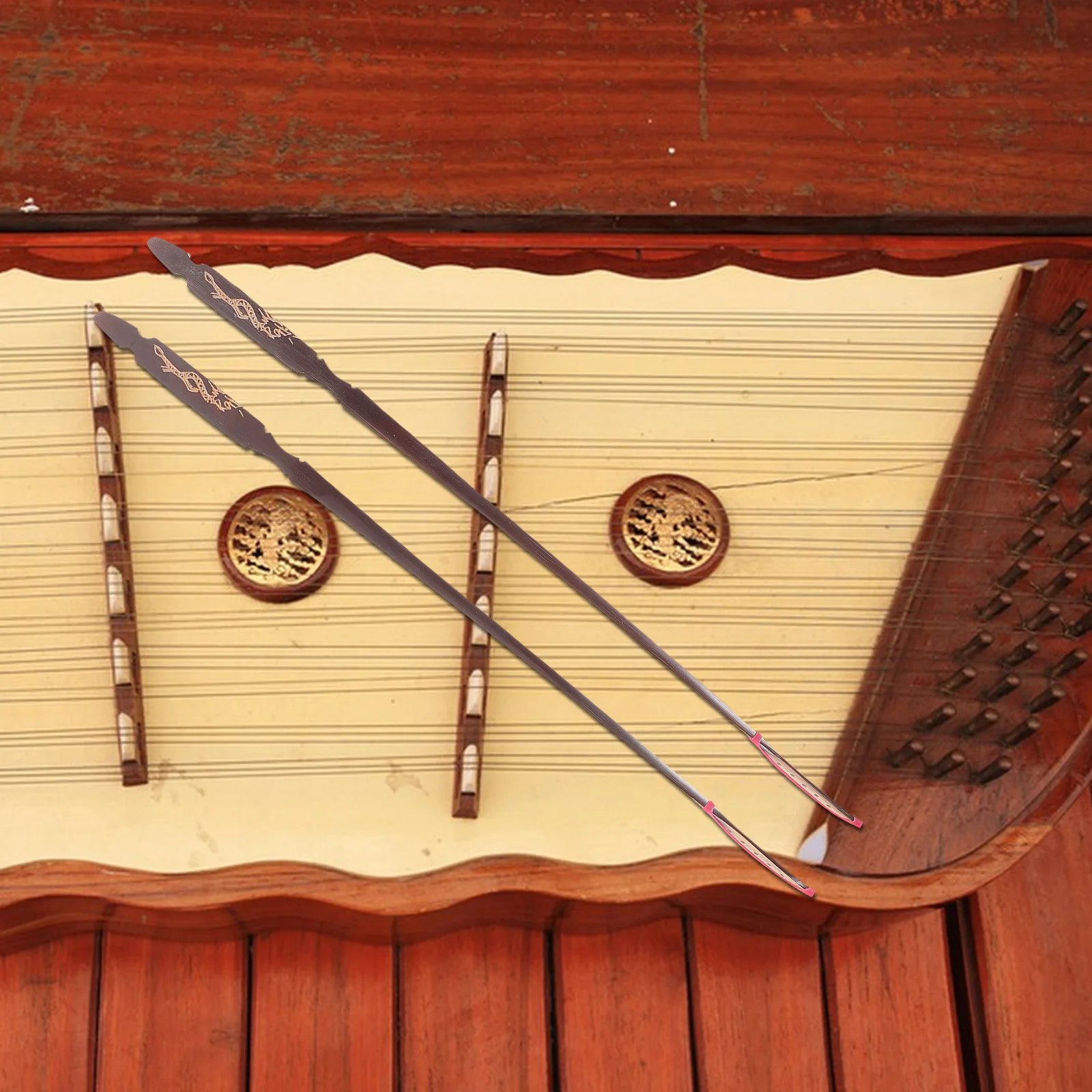 

1 Pair Professional Dulcimer Mallets Bamboo Hammer For Yangqin Smooth Edges Easy Installation Dulcimer Replacement