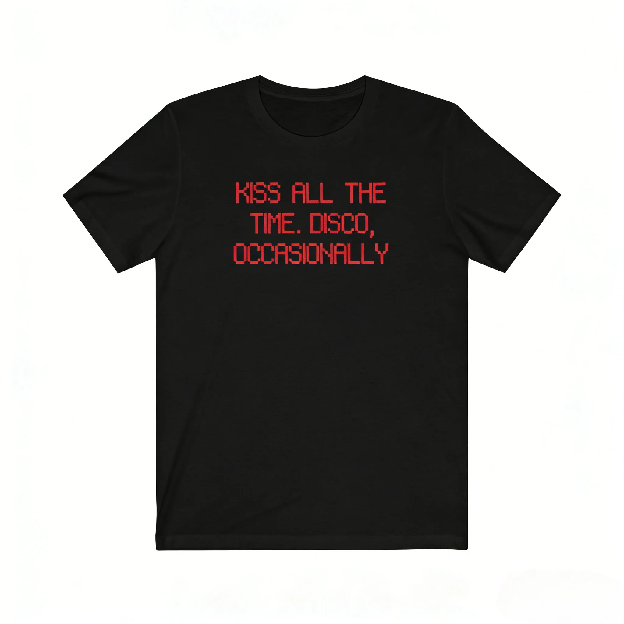 Kiss All The Time Disco Occasionally 2026 Album Unisex  Shirt Summer O-Neck Short Sleeve   Women Tshirt Fan Gift
