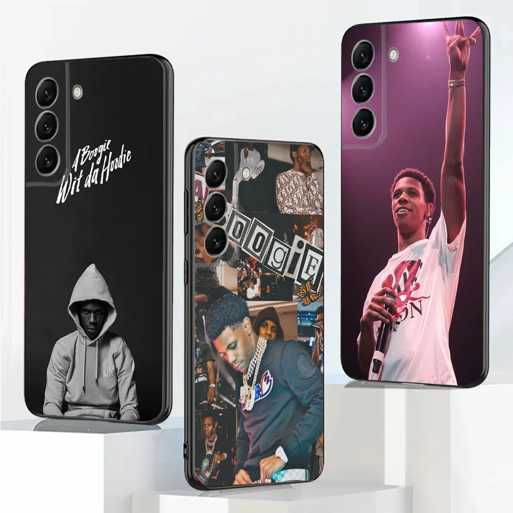 A Boogie wit da Hoodie Rapper Phone Case For Samsung Galaxy A20,A21s,A22,A31,A32,A52,A53,A72,73,A80,A91 Soft Black Cover