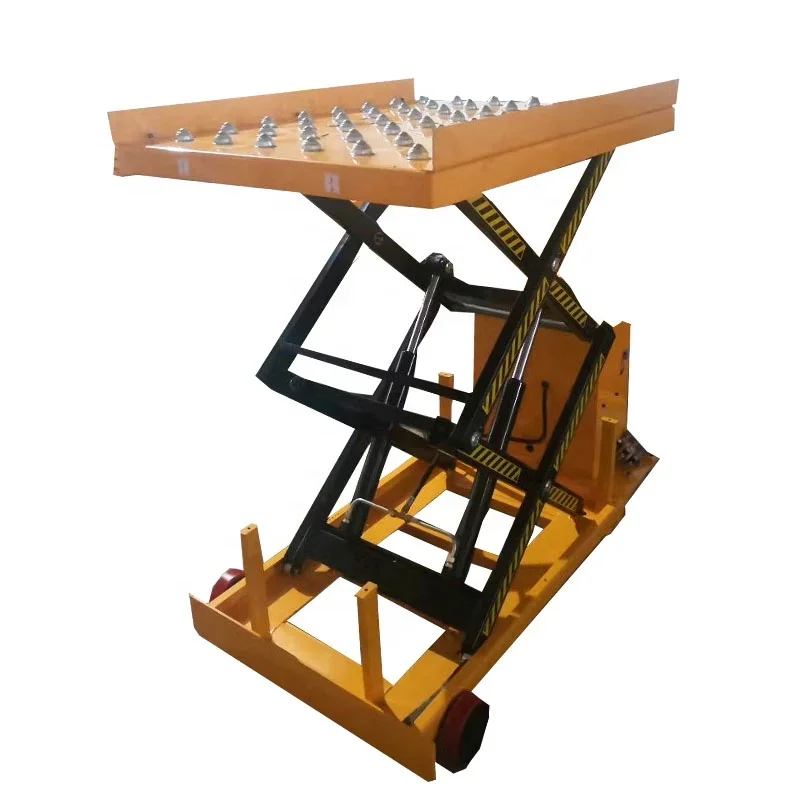 1000kg Electric Double Scissor Lift Tables