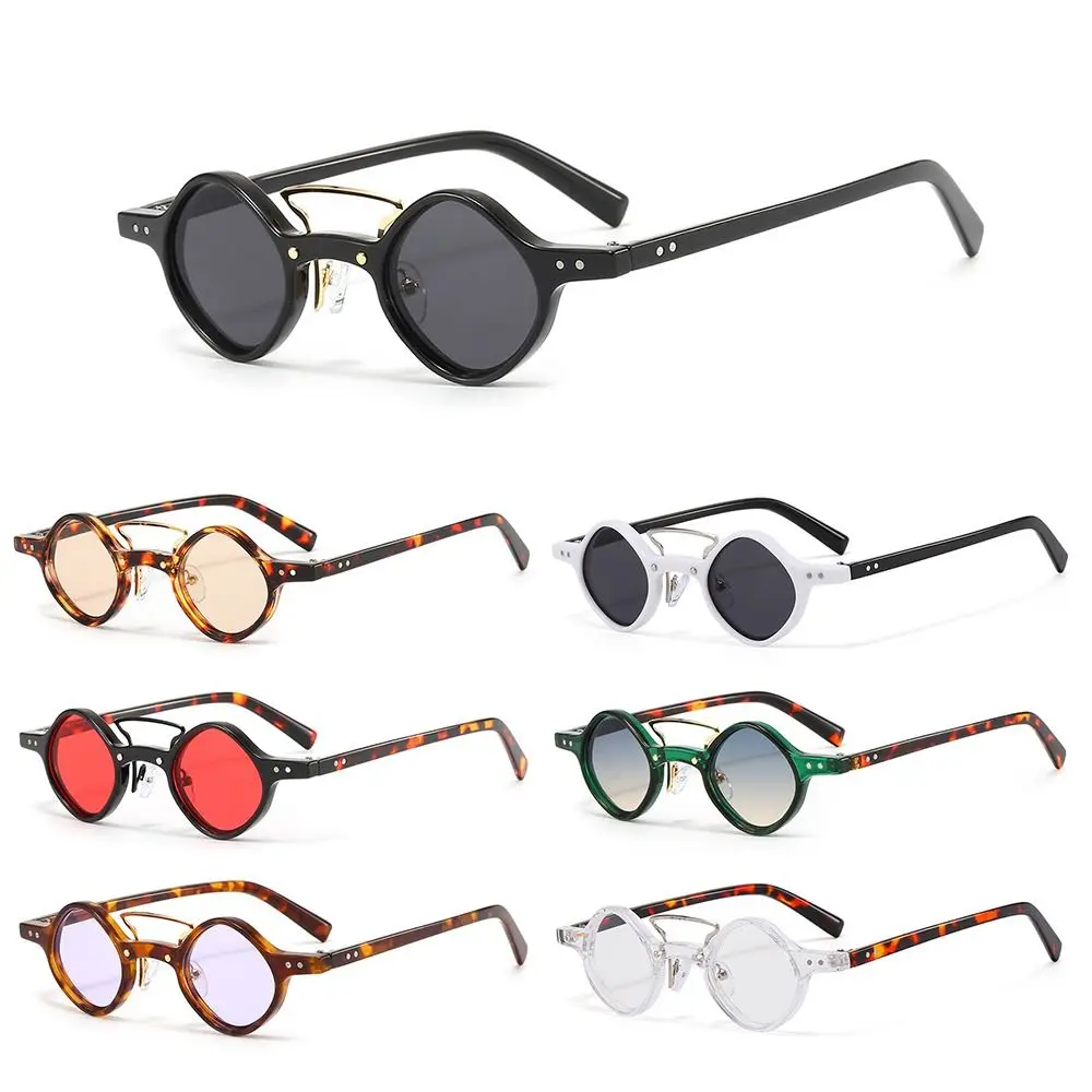 Vintage Men/Women Sun Glasses Hippie Small Round Square Sunglasses Steam Punk Glasses Driving Shades