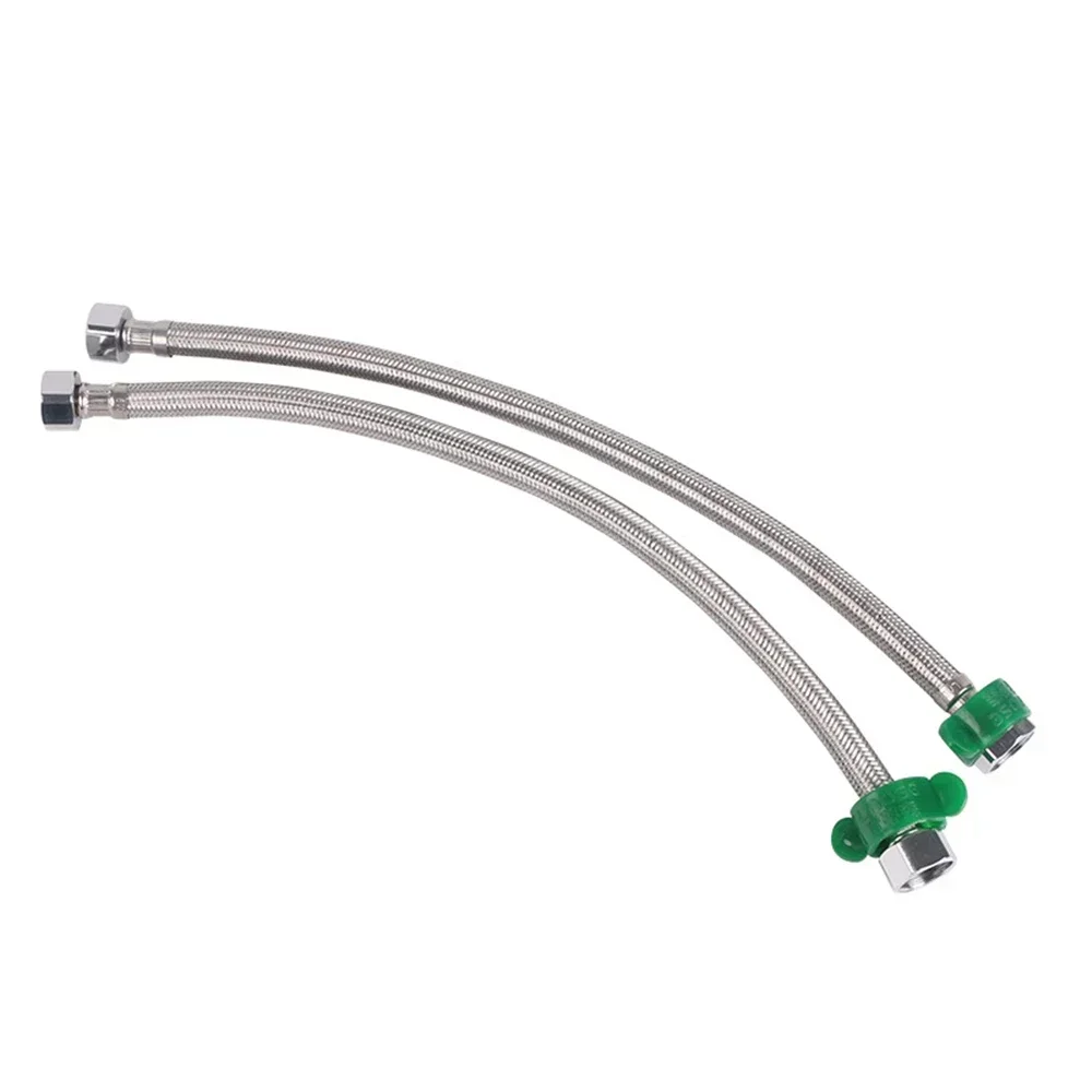 Stainless Explosion-proof Shower Pipe Water Heater Water Supply Connection Pipe Quarter Hot Water Braided Hose