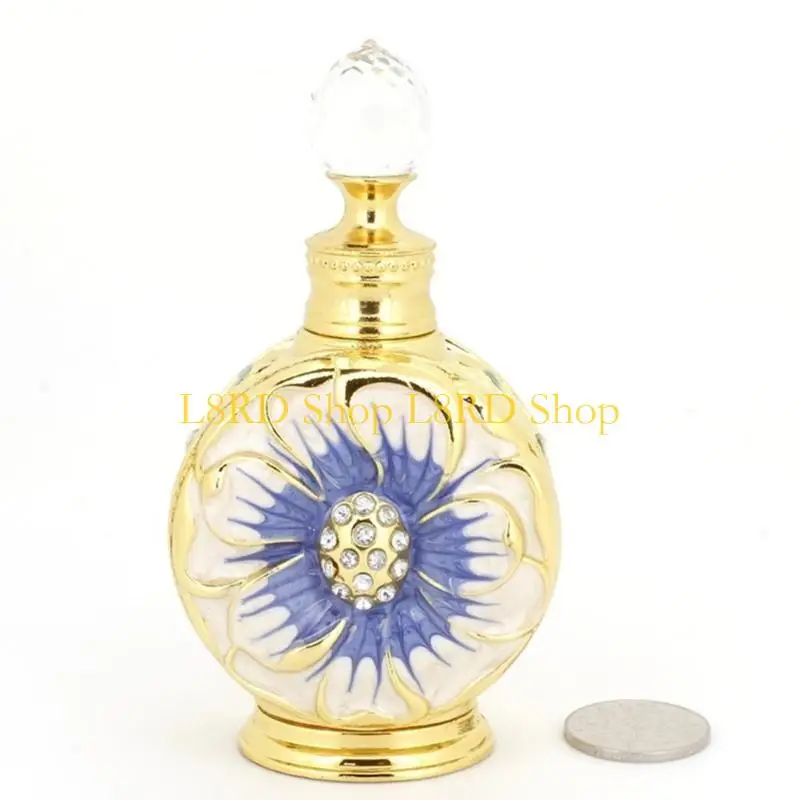 L8RD Essentiële olieflesdispenser Lege fles Hervulbare vintage parfumfles