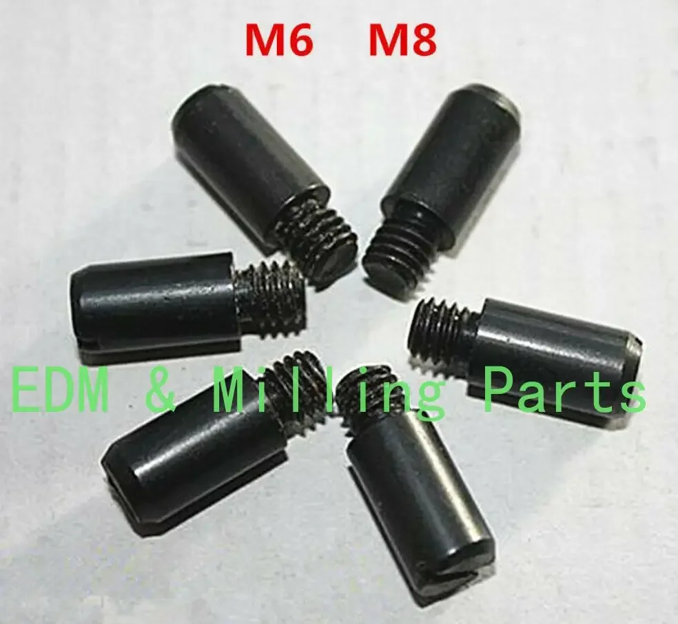 6pcs CNC Mill Part Milling Machine Cam Ring Pins Step Pulle M6 Or M8 For Bridgeport Mill Part