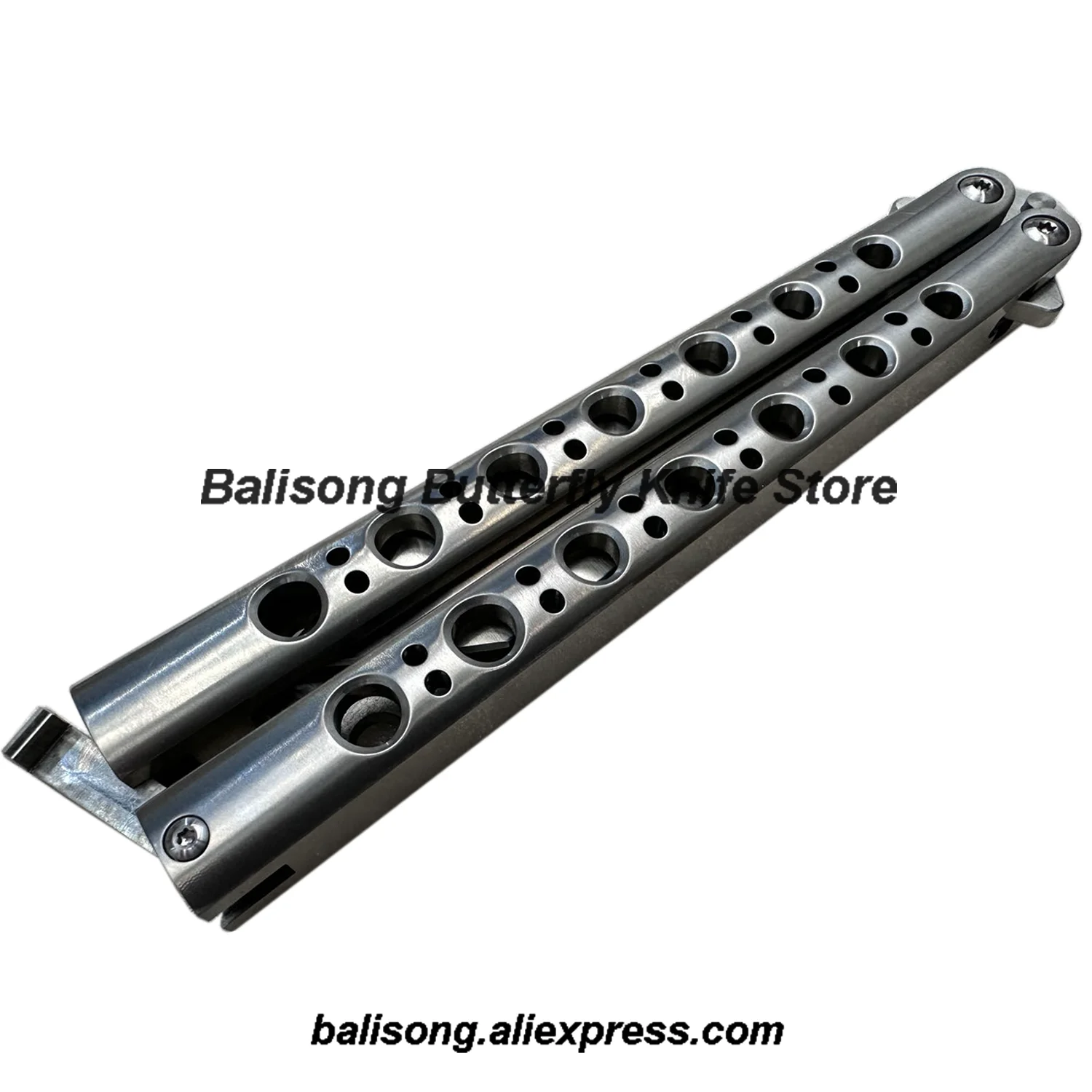 Baliplus Benchmade 42 Poignée en titane clone à 7 trous, BM42