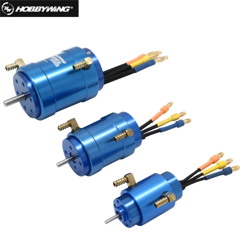 Hobbywing Seaking 2040SL 4800kv/2848SL 3900kv/3660SL 3180kv Brushless Motor W/Water-cooling For RC Racing Fishing Boat Ship Toys