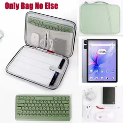 Tablet Storage Bag for Blackview Tab 16 Pro Waterproof Sleeve Multi Pockets Handle Zip Pouch for Cable Mouse Keyboard Phone Case