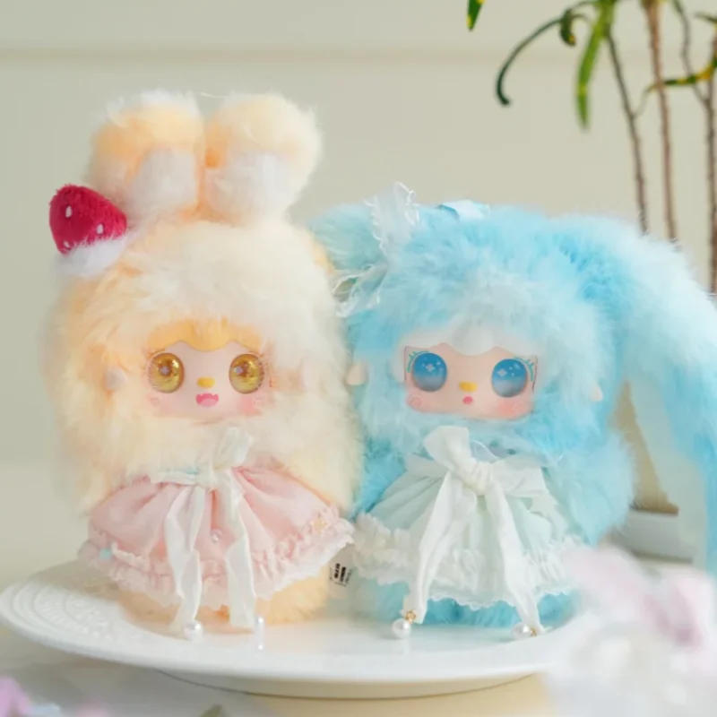 

Yooki Jumping Bunny Plush Blind Box Cute Adorable Stuffed Animal Collectible Trendy Toy Ornament Keychain Gift For Women Girls