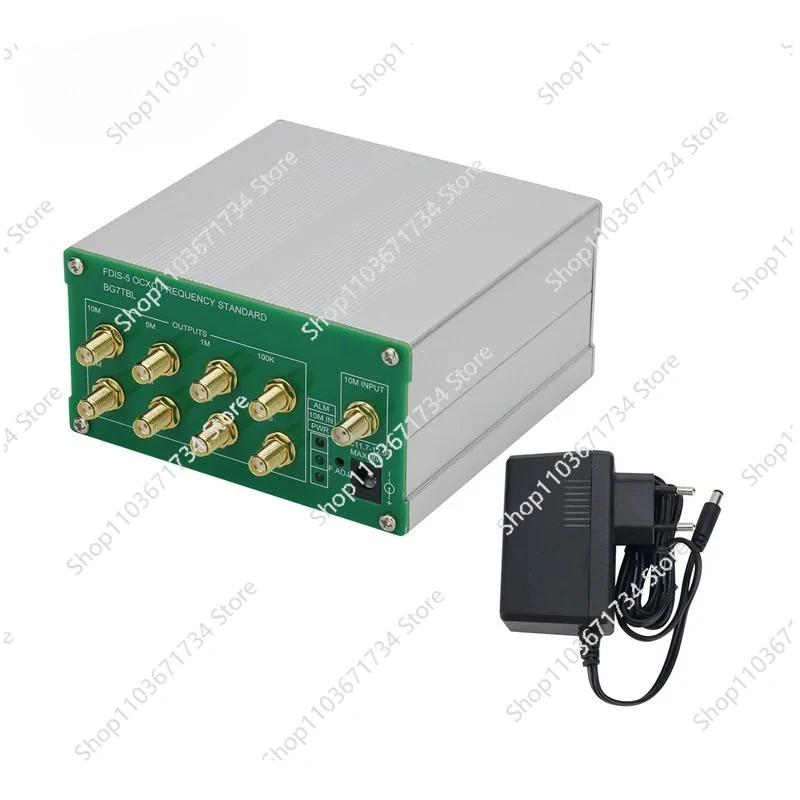 

BNC/SMA Port BG7TBL 0.1Vpp-5Vpp FDIS-5 OCXO Frequency Standard 1PPS Output Thermostatic Crystal Oscillator Reference