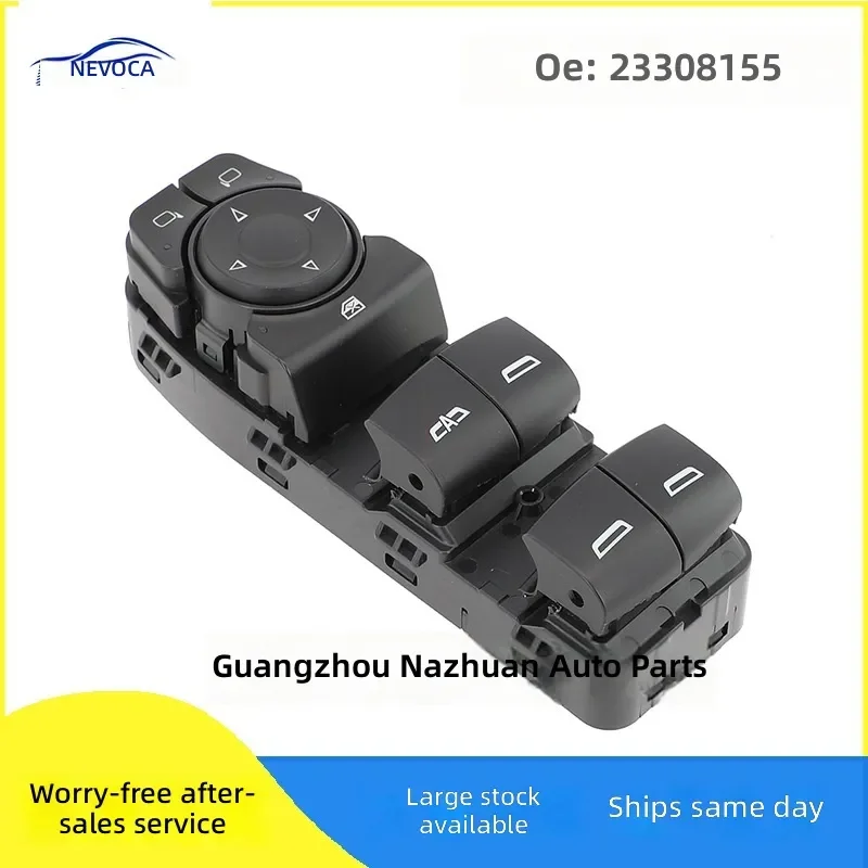 For 2016-2019 Cadillac Master Window Switch Electric Glass Lifter Control Button Replacement 84699725
