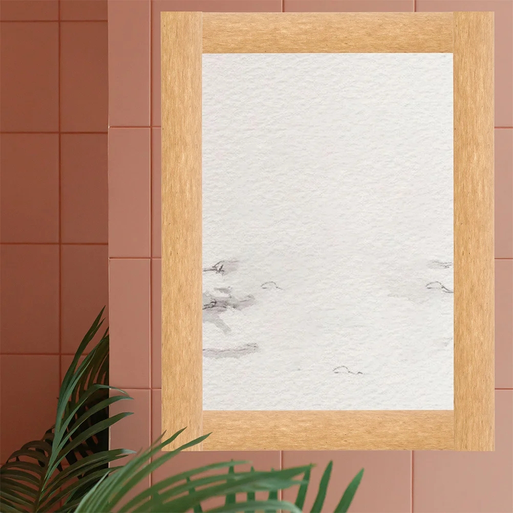 Water Activated Sealing Tape 2 Roll Writable Kraft Paper Practical Lightweight Multi-Function Carton Sealing Supply