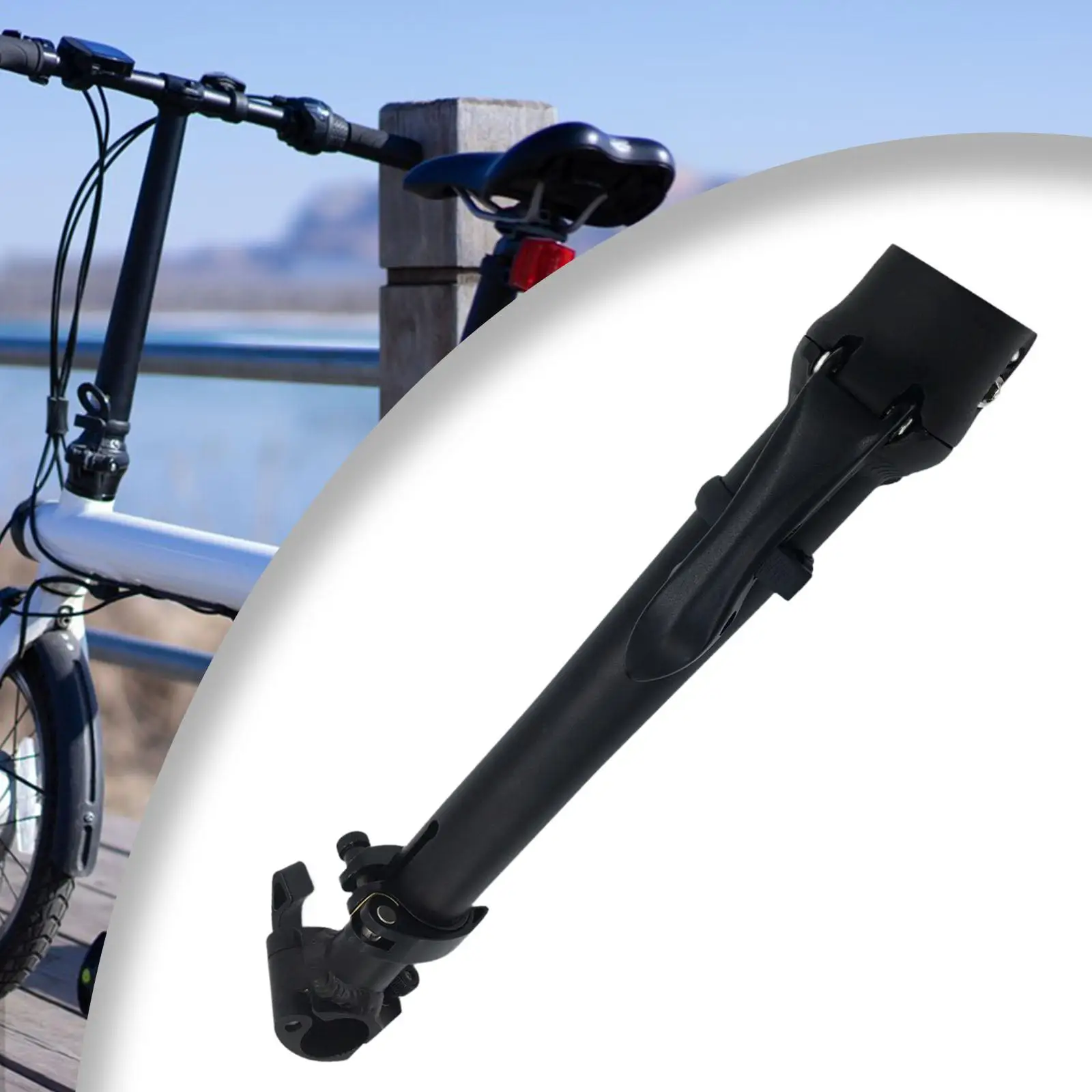 

Folding Bicycle Stem Riser Bike Handlebar Stem Riser Left Adjustable Stem Cycling Part Quick Release 25.4 mm Bike Riser Stem