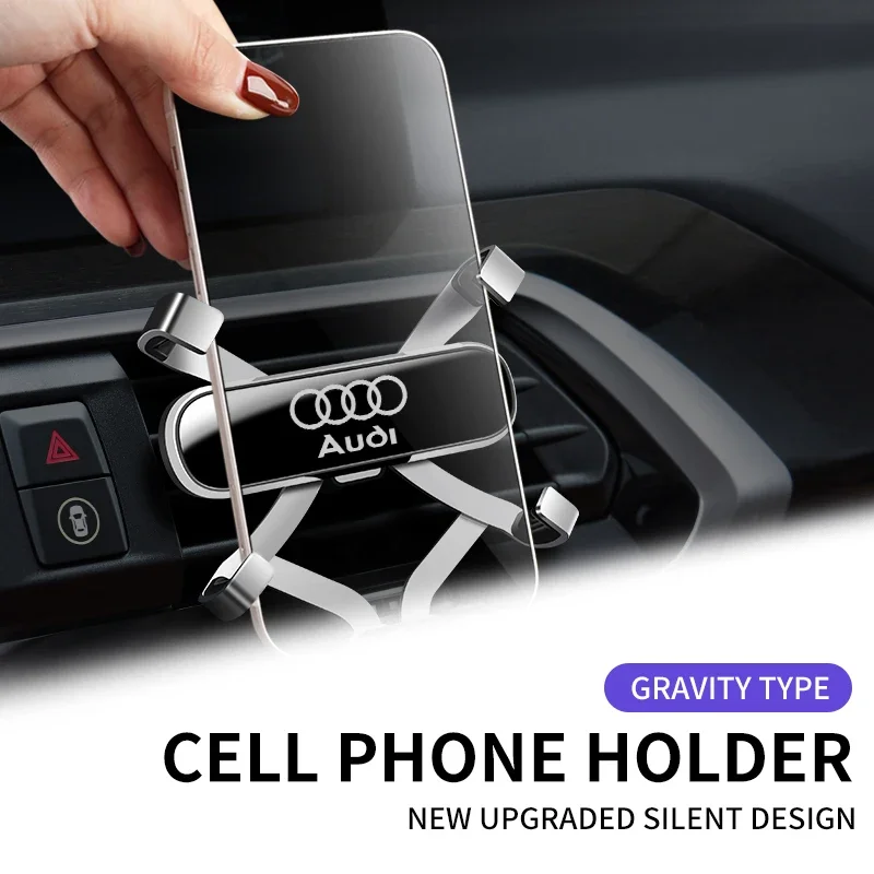 

Горячая новинка 2026: Автомобильный держатель для телефона на приборную панель (гравитационный) для Audi Q5, Q7, Q3, A3, A4, A6, A5, A1, A8, Q8, Q2, A7, Quattro, TT, S3, S4, Q5, RS