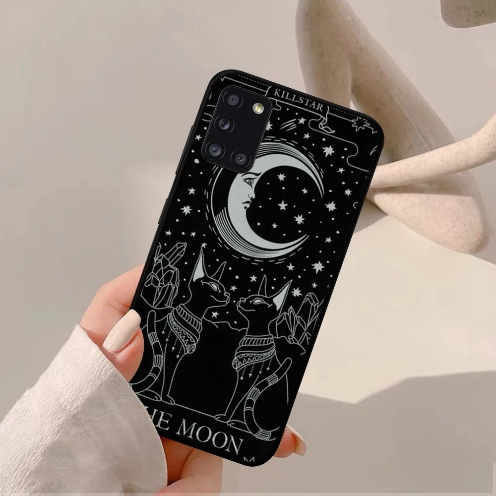 Witches Moon Tarot Mystery Phone Case For Samsung A 10 11 12 13 20 21 22 30 31 32 40 51 52 53 70 71 72 73 91 13 shell