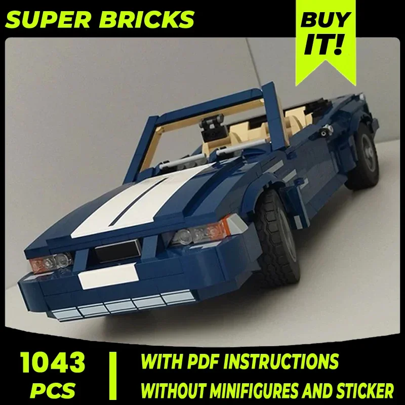 

Moc Building Blocks Supercar Model Speed Champion 10265 Technical Bricks DIY Assembly Construction Toys For Child Holiday Gifts