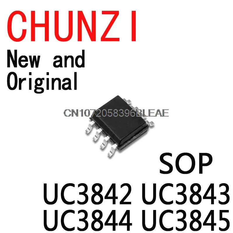 40PCS = 4 Kinds * 10PCS SOP-8 Each 10PCS Kit (12-26) UC3842 UC3843 UC3844 UC3845 