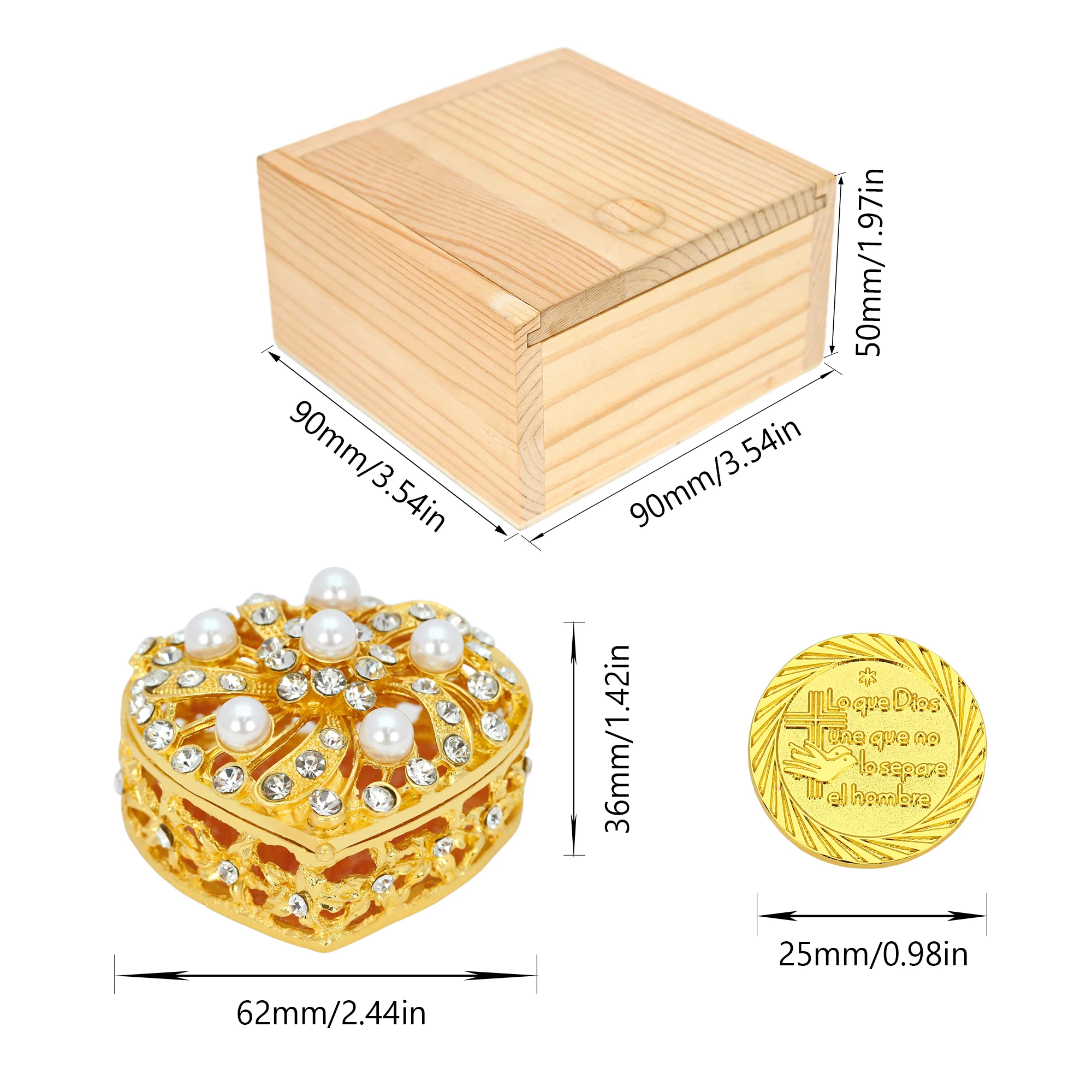 guadalupe-wedding-arras-coins-set-with-pearls-windmill-heart-box-slide-wooden-box-and-round-tray