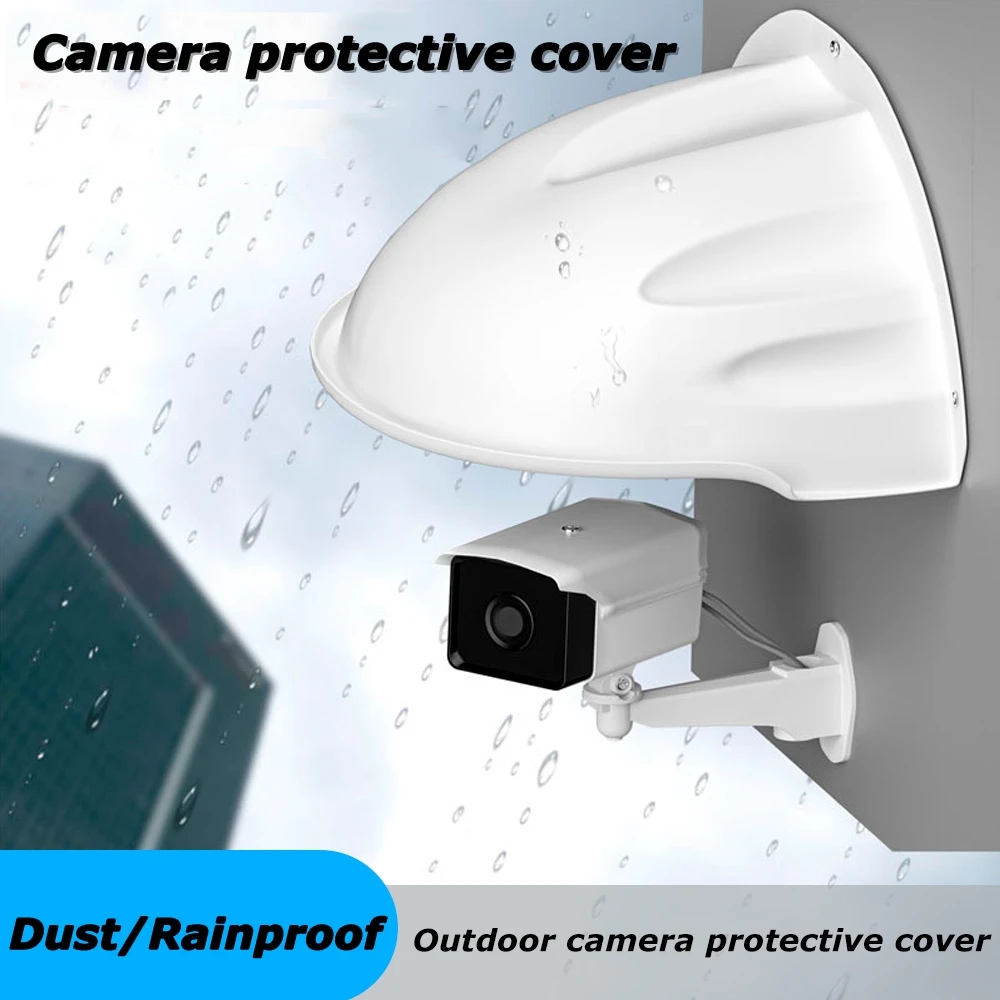 

1PC Protective Covers Wall Waterproof Rainproof Cover CCTV Turret Dome Cameras Protection Box Security Camera Protection Case