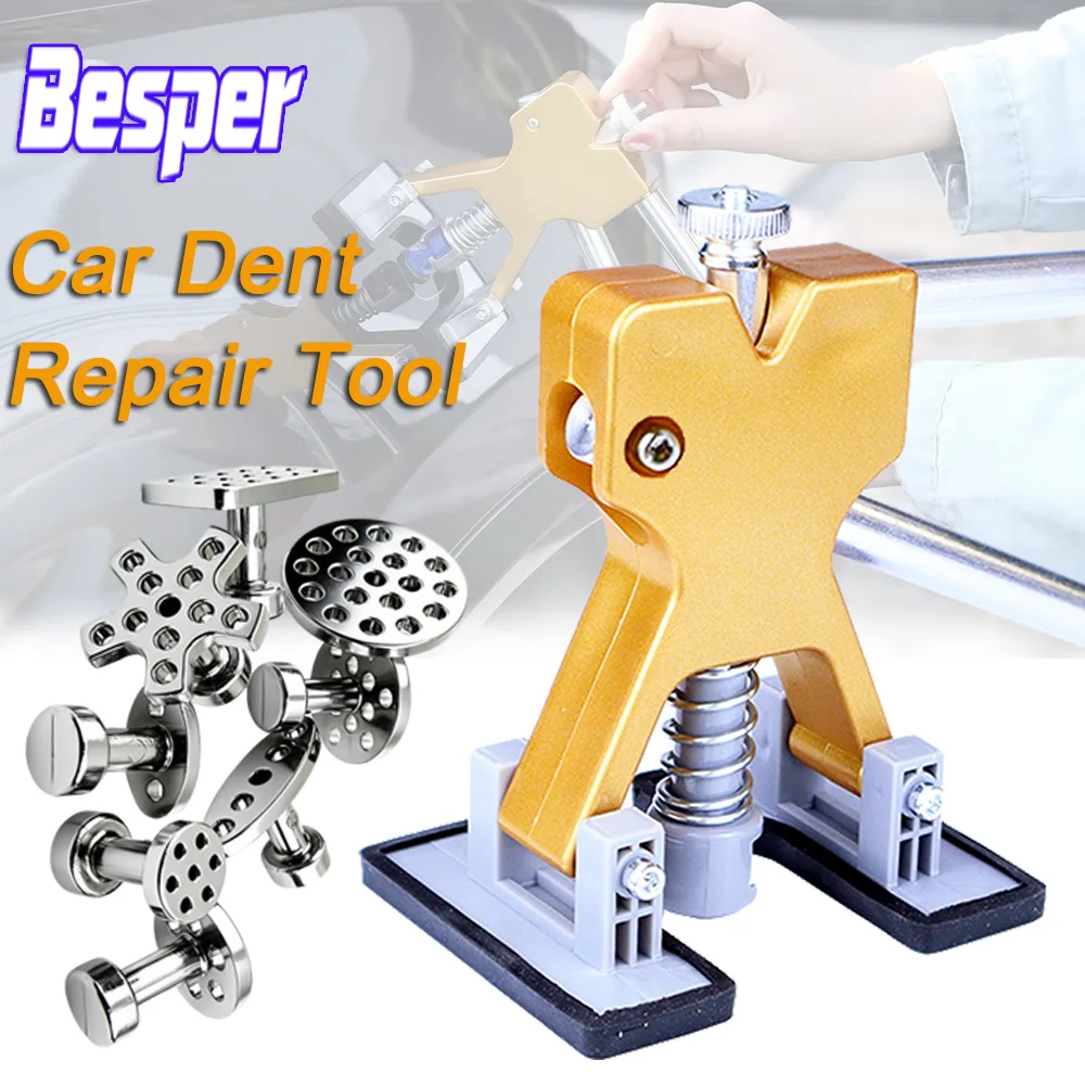 

8/10Pcs Car Dent Puller Tool Paintless Dent Repair Kit for Auto Body Hail Damage and Dent Removal No Paint Damage