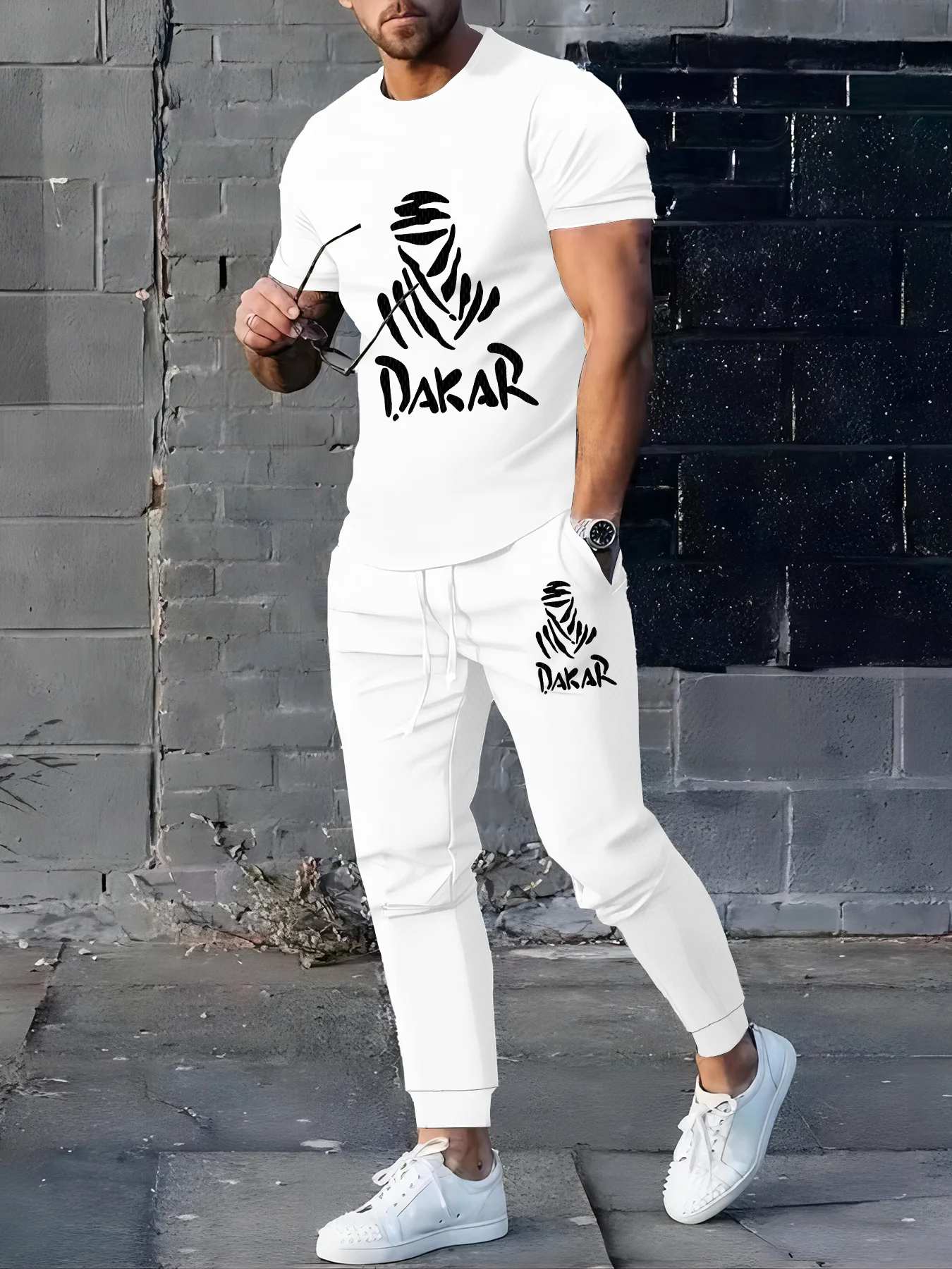 

The new men's fashion casual set for summer 2025 3D printed is comfortable and simple for daily use on the street