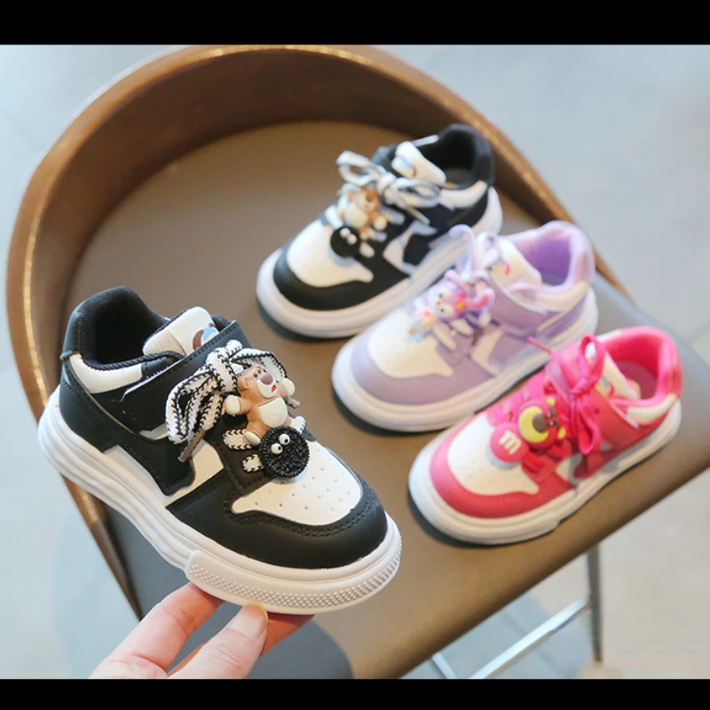 кроссовки Kids Shoes kids Casual Shoes Spring 2023 New Girl Cartoon Sports Shoe Comfortable Boys Single Shoe girl shoes apatos