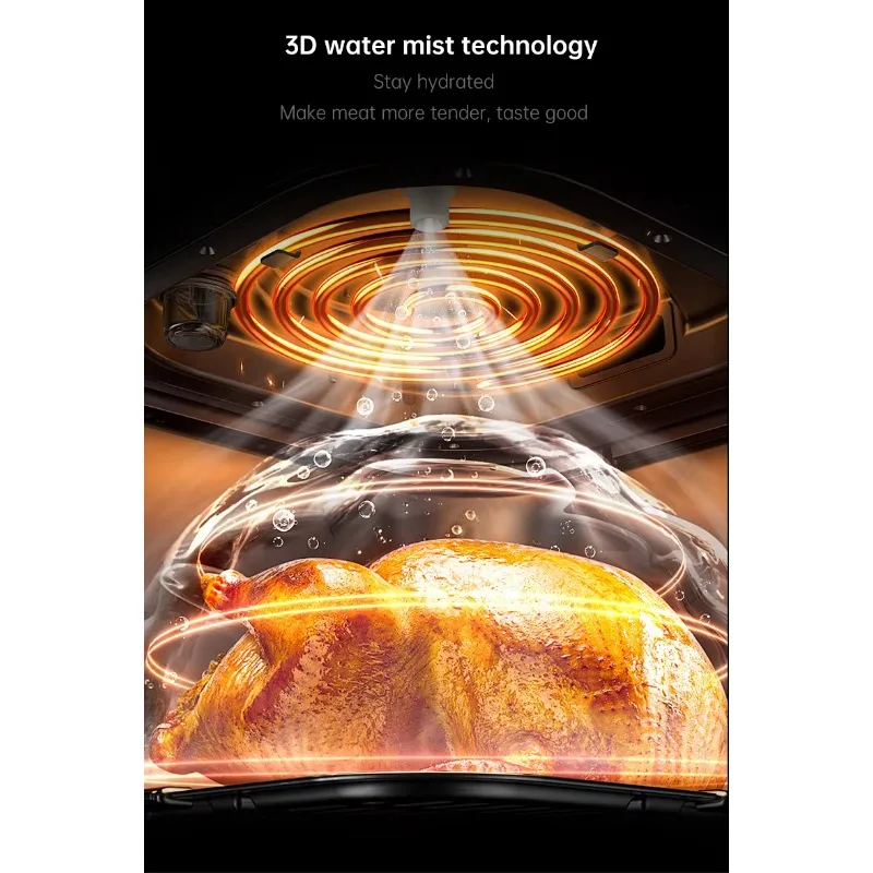 مقلاة هوائية خالية من الزيت 7 لتر 220 فولت مع فرن جريل 220 فولت #6