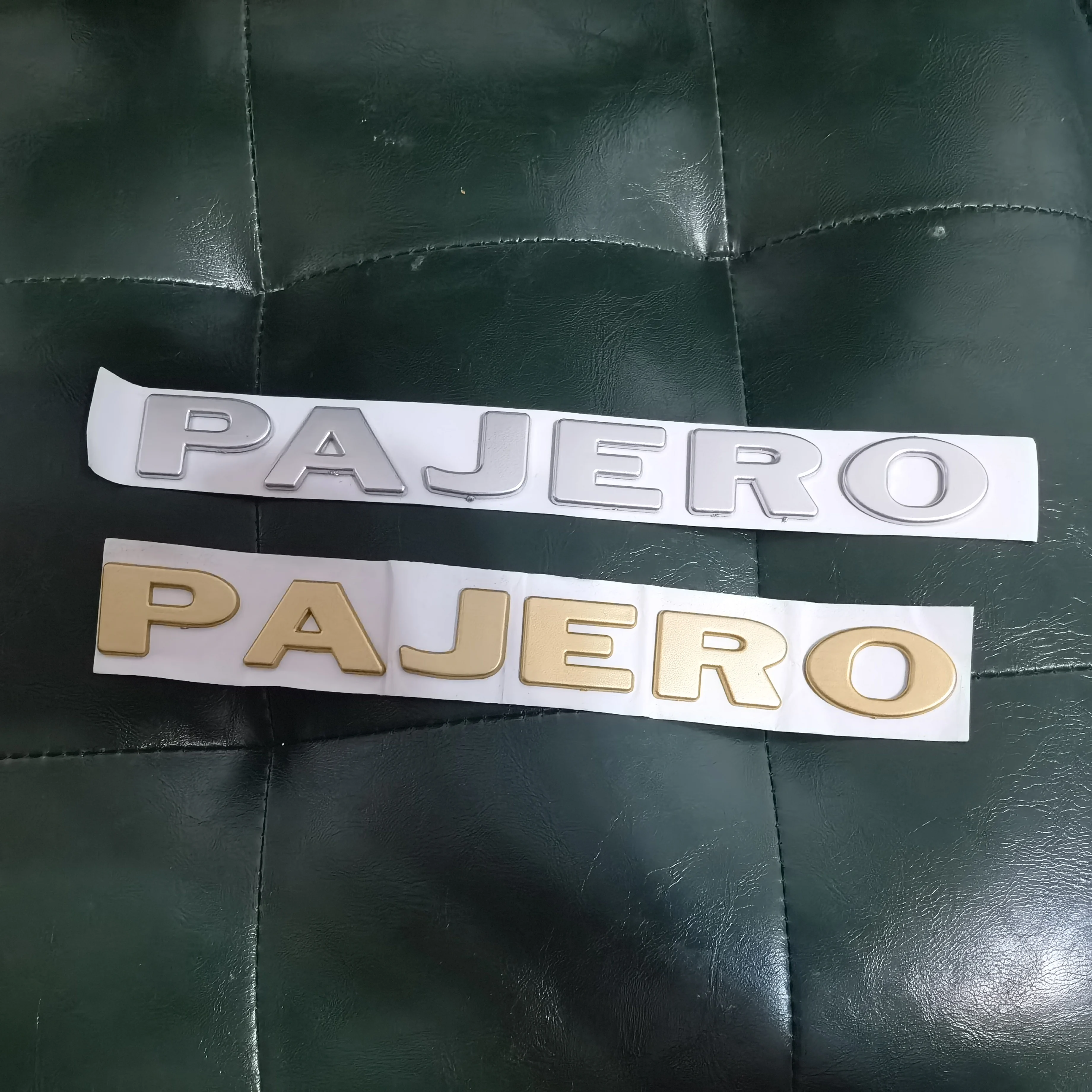 2Color PAJERO Insignia Aufkleber Auto-Reserverad-Aufkleber für Mitsubishi PAJERO V93 V95 V97 V73 V34 Kofferraum Mitsubishi Aufkleber – Detail 1