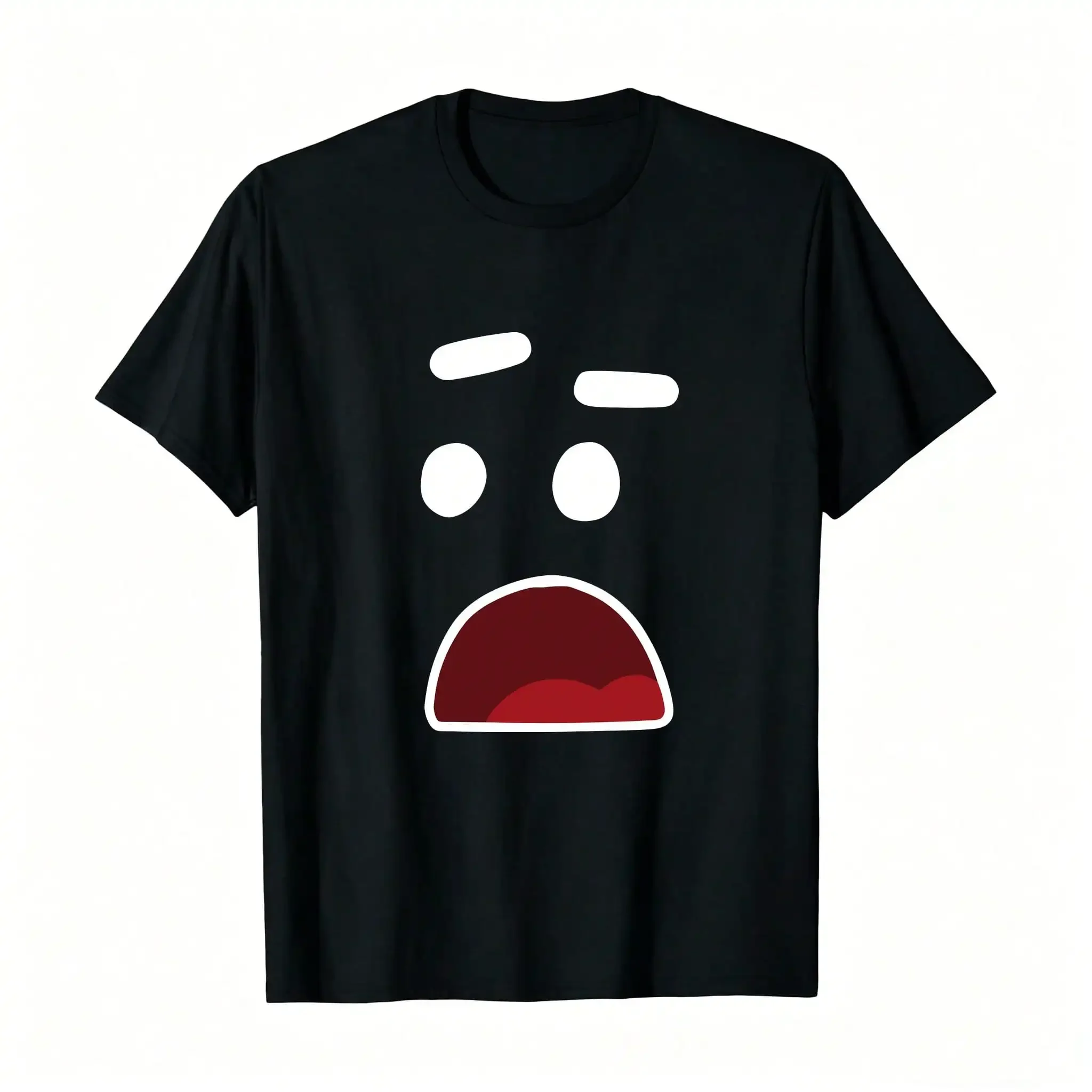 Durable] Men's With_,Breathable And Comfortable Short-Sleeved Round-Neck Top, Suitable For All Seasons, Everyday Wear For Women