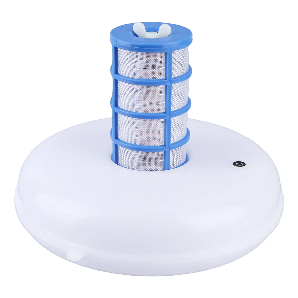 

Solar Copper Pool Ionizer 7-Colored LED Light Copper Pool Cleaner Copper Pool Ionizer Floater Up To 35.000 Gal Keeps Water Clear