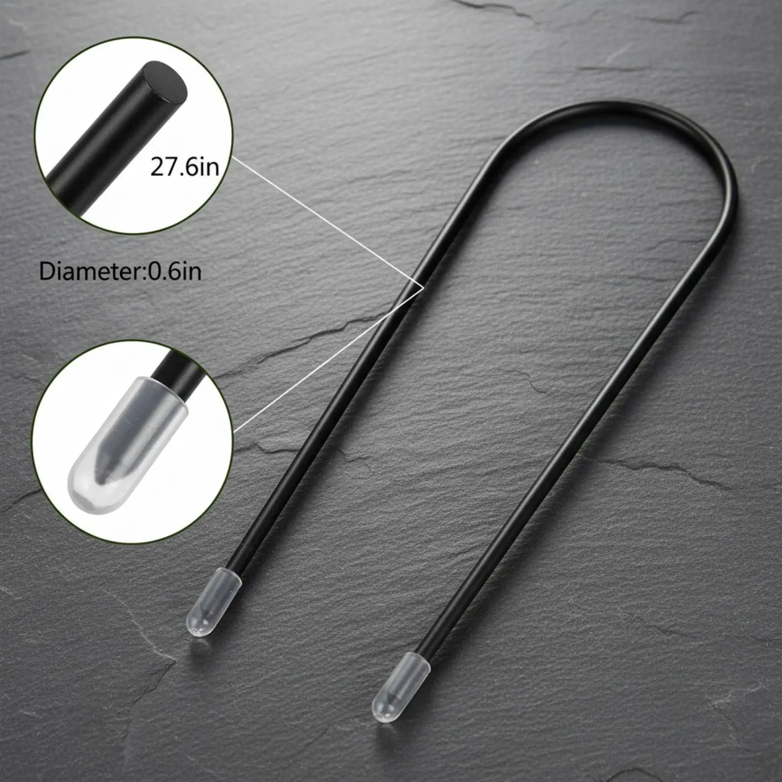Rain Gutter Downspout Extension Stake Galvanized Iron Ground Anchor for Garden Bed Lawn Drainage Fix