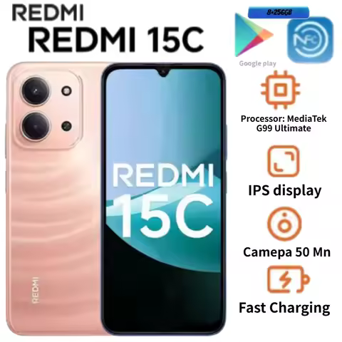 2026 New Global Version Redmi 15C: 5G support, 6.9...